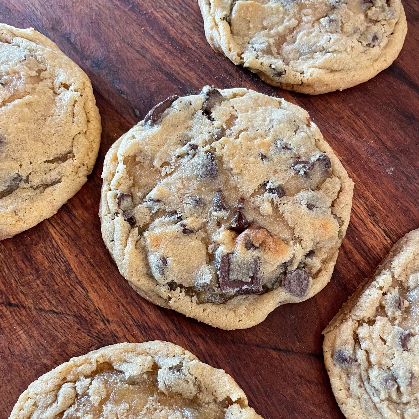 Triple Chocolate Chip Cookies