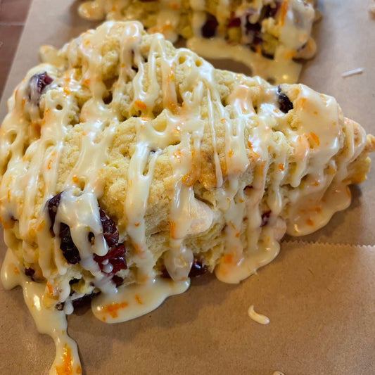 Cranberry Orange Scone