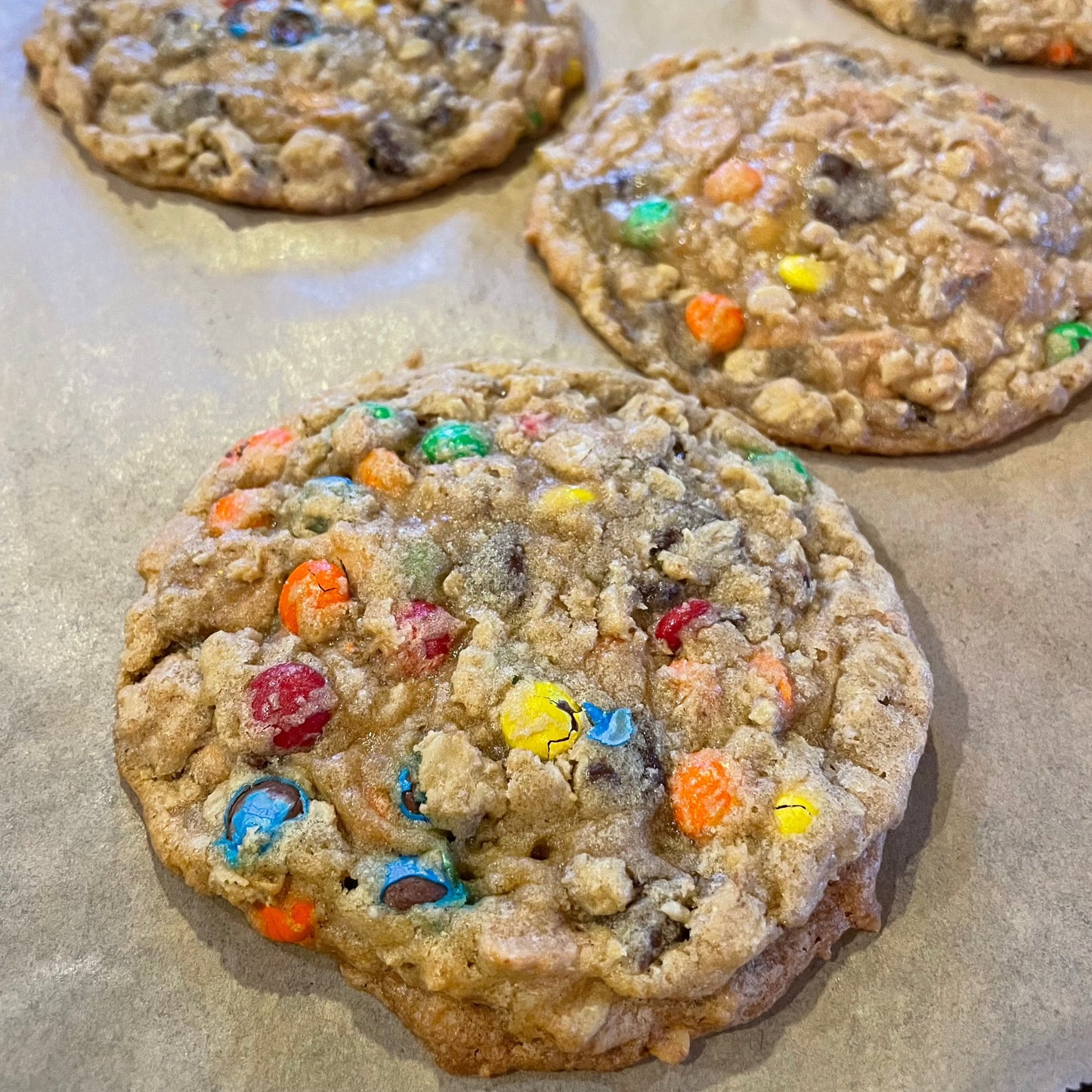 Farmhouse Sink M&M Cookies